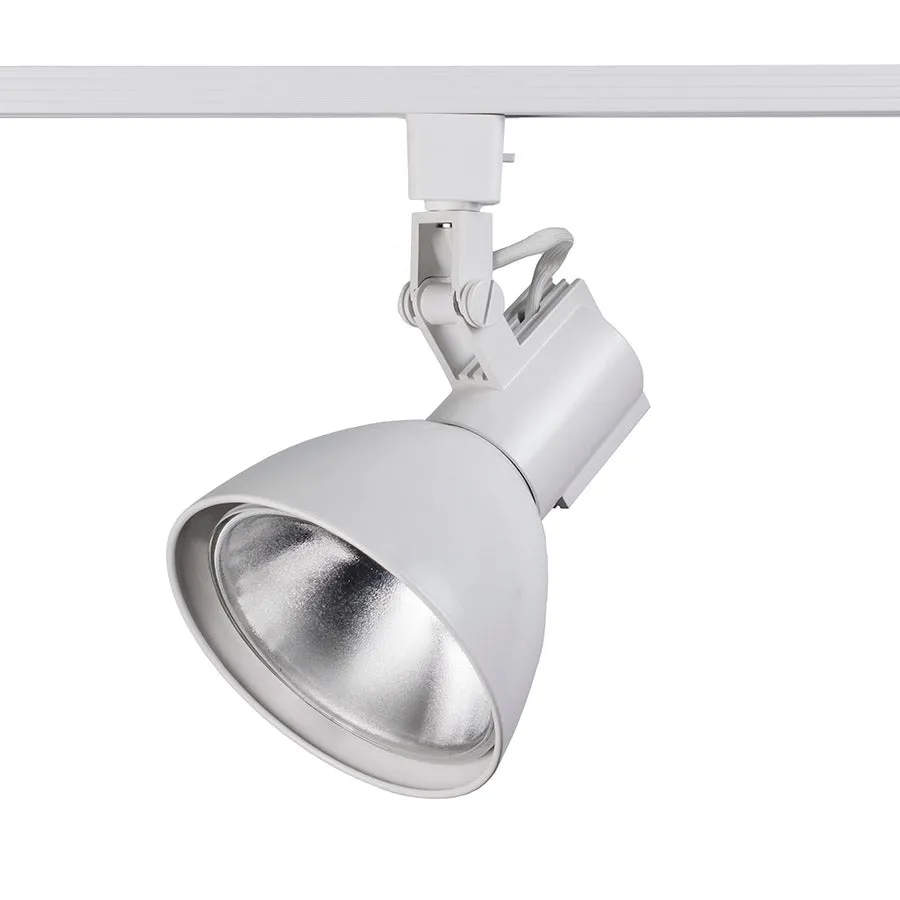 Radiant One Light Track Fixture in White