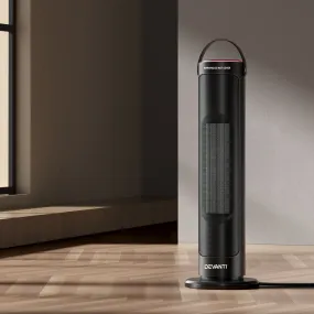 Rapid Heating Ceramic Tower Heater 2000W, Remote | Devanti