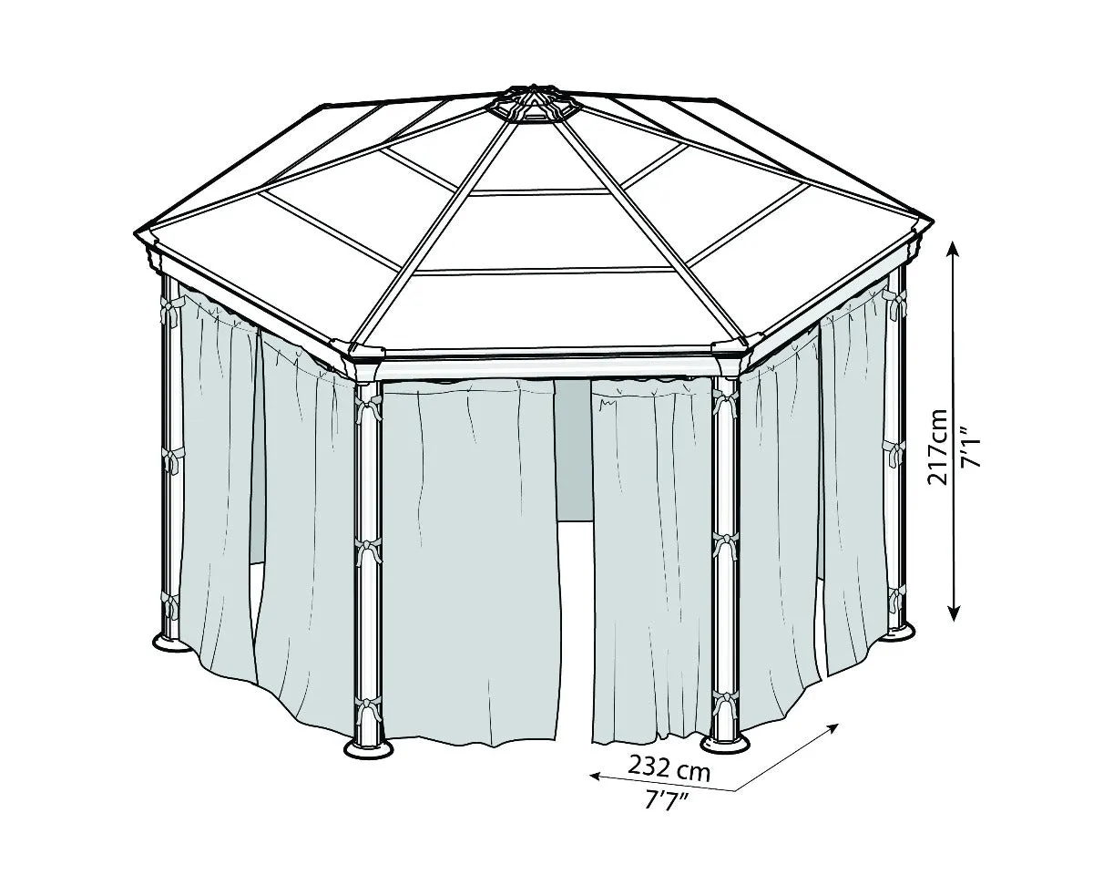 Roma™ Mosquito Netting Set | Palram-Canopia