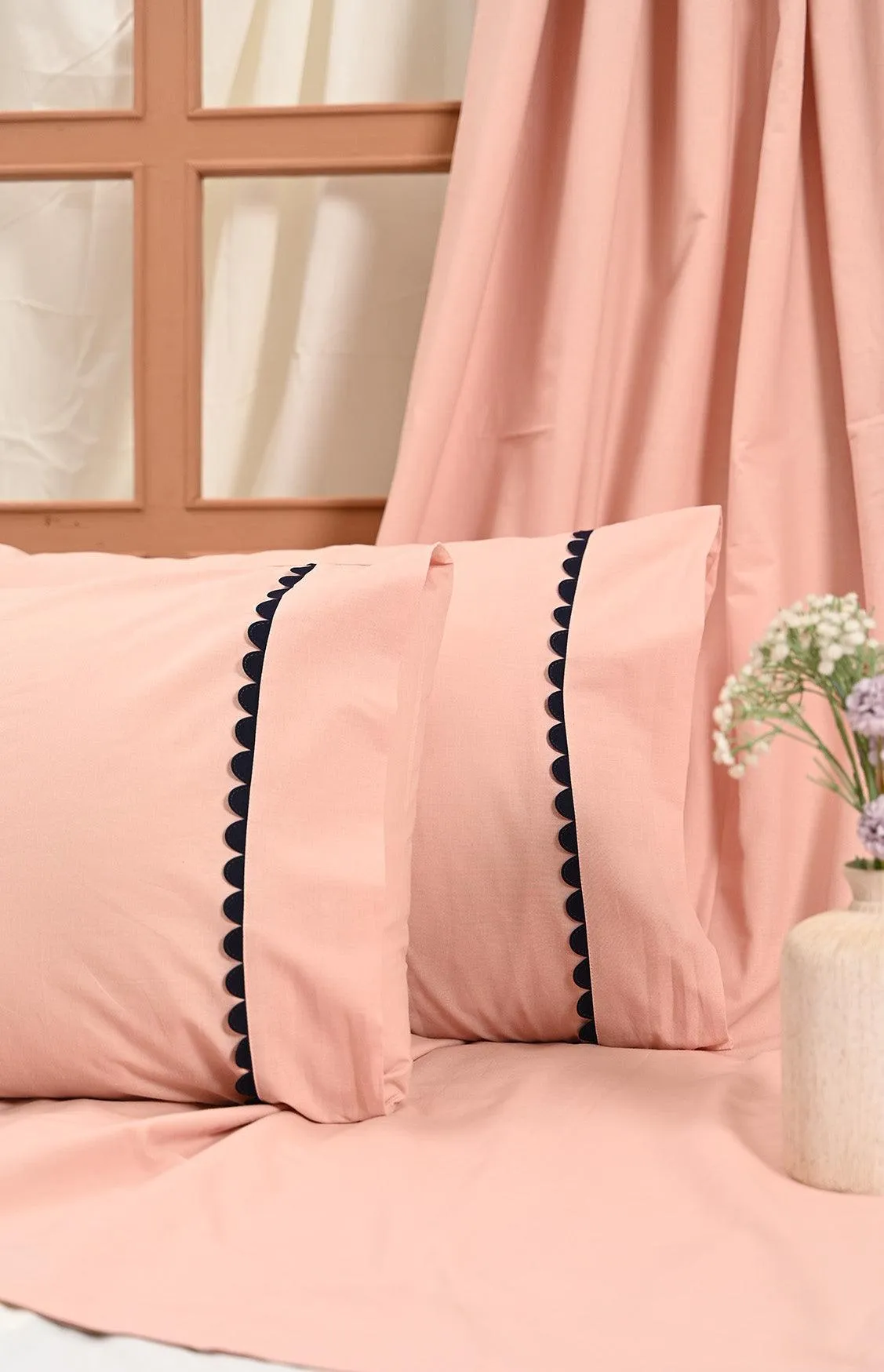 ROSE SMOKE - DOUBLE BEDSHEET