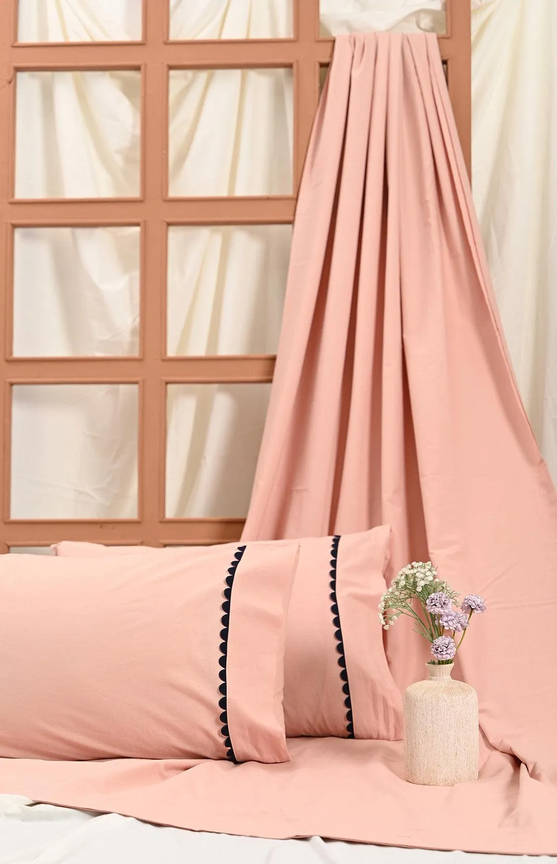 ROSE SMOKE - DOUBLE BEDSHEET