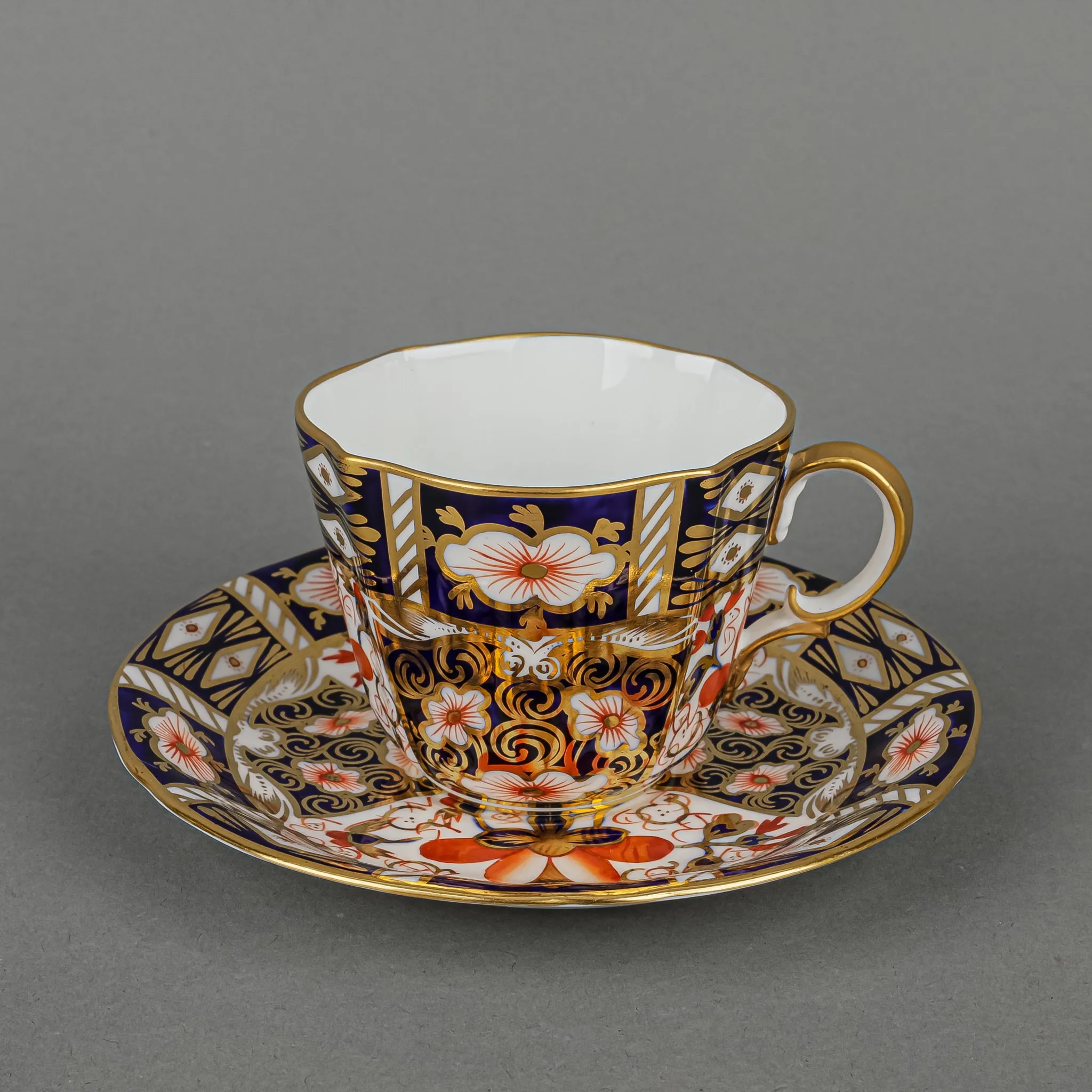 ROYAL CROWN DERBY Traditional Imari 2451 Tea Set 7pcs