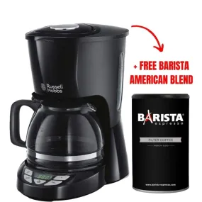 RUSSELL HOBBS -  Drip coffee maker 1.25L  One Free Bin