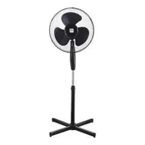 SHE 40CM Pedestal Fan - Black | BW40CMSTUK