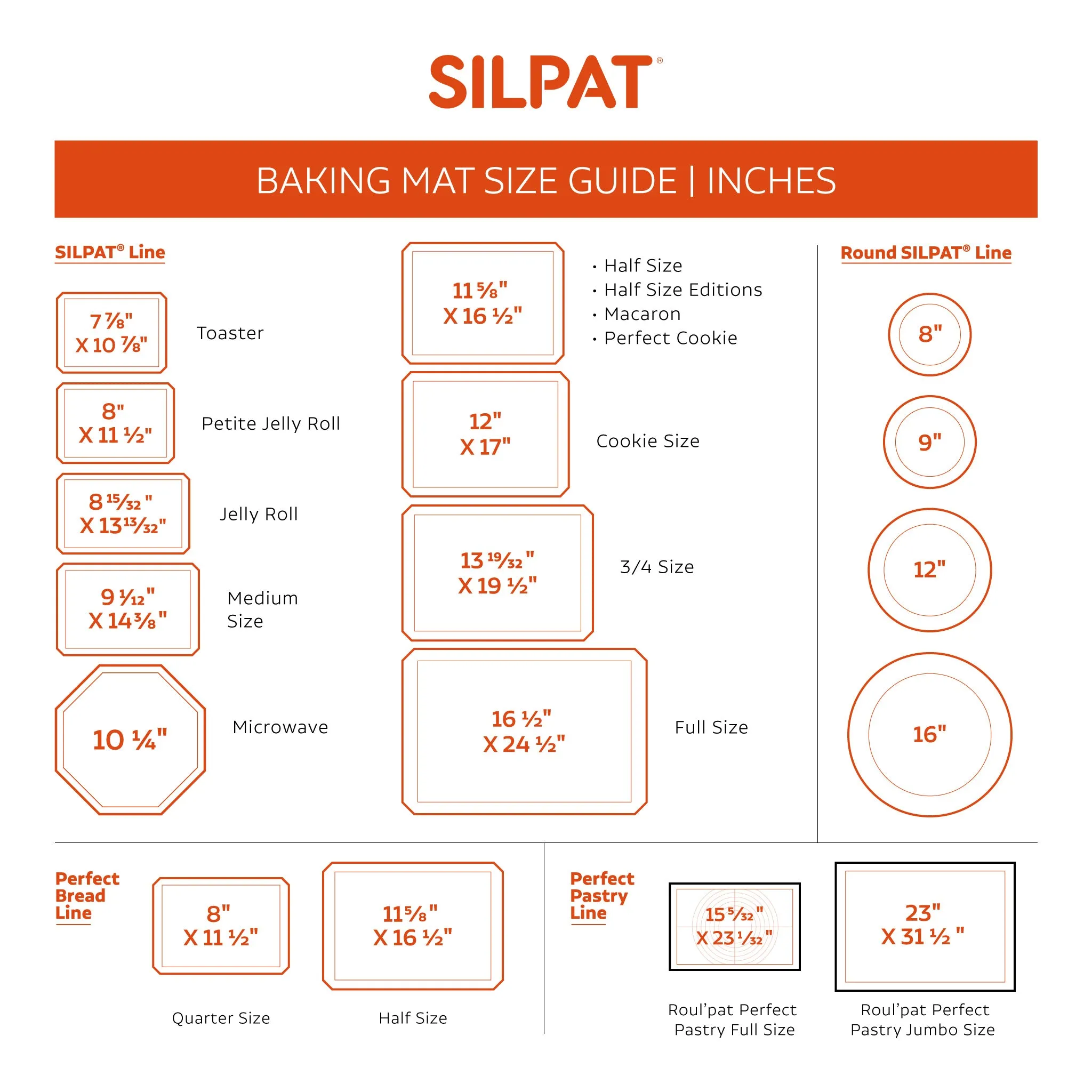 Silpat 8" Round Mat