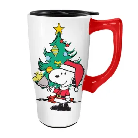 Snoopy Ceramic 18oz Travel Mug