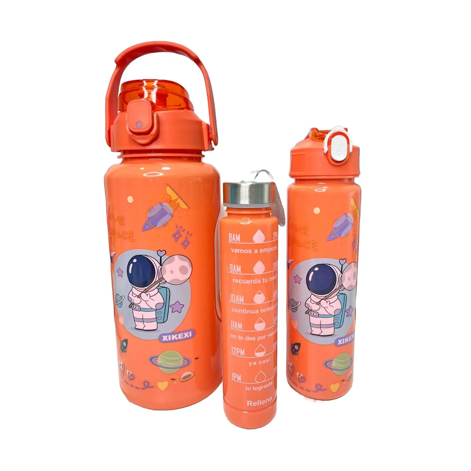 Space Water Bottle (1 Set 3 Piece)