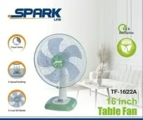 Spark Line Table Fan 16 45W