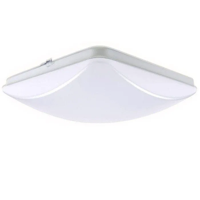 Square 11" LED Puff Flushmount, 4000K