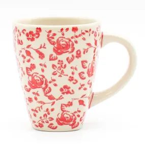 Square Cup 12 oz in Antique Red