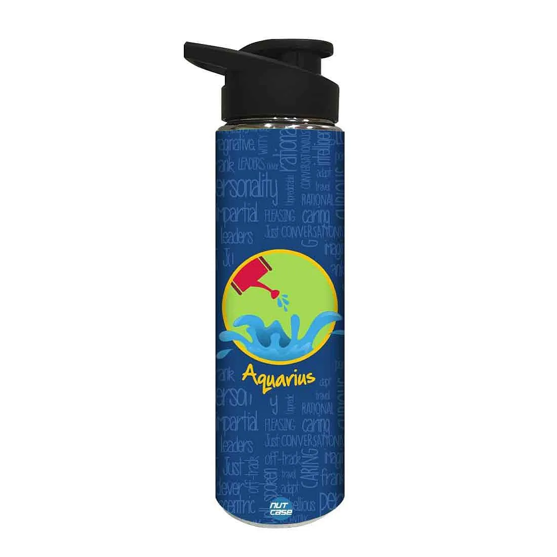 Stainless Steel Water Bottle -  Aquarius