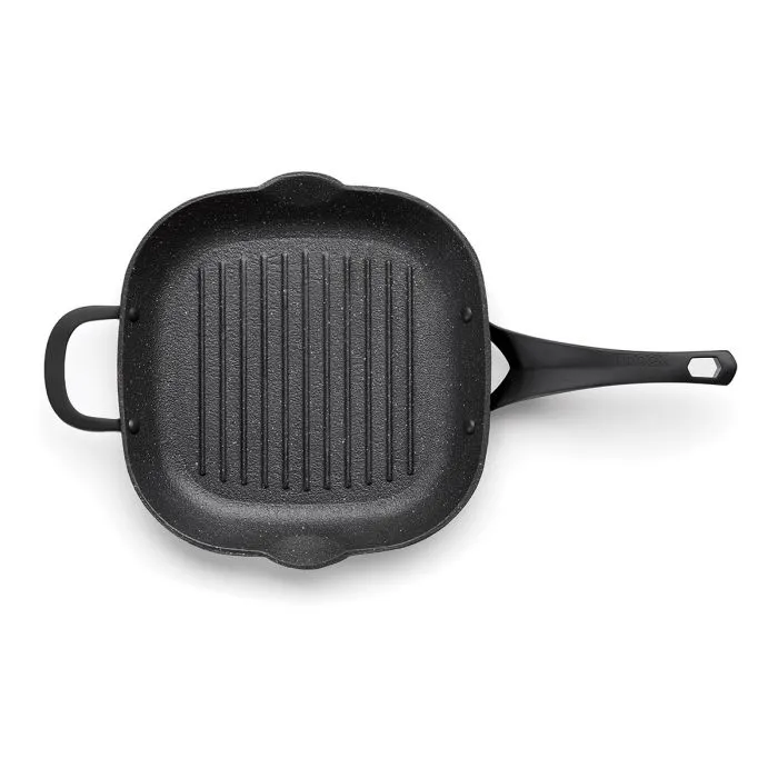 Starfrit | Heritage The Rock - 11" (28cm) Cast Iron Grill Pan