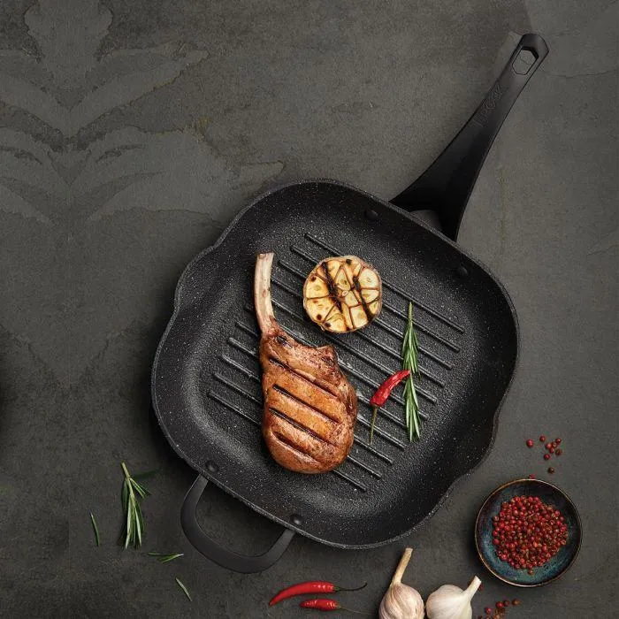 Starfrit | Heritage The Rock - 11" (28cm) Cast Iron Grill Pan