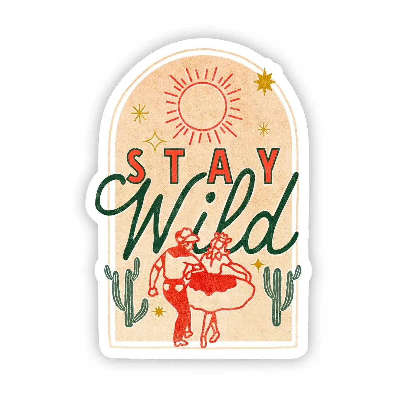 Stay Wild Cowboy | Sticker