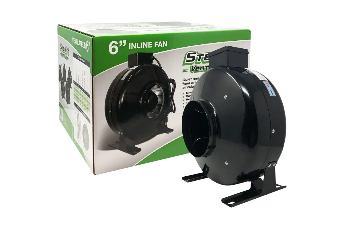 Stealth Ventilation 6" Inline Fan 460 CFM