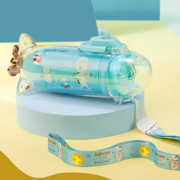 Stylish Submarine Water Bottle For Toddler  380ML