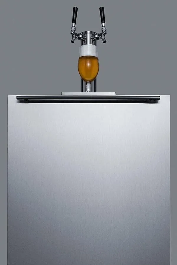 Summit 24" Wide Built-In Kegerator, ADA Compliant SBC58BLBIADA