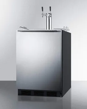 Summit 24" Wide Built-In Kegerator, ADA Compliant SBC58BLBIADA