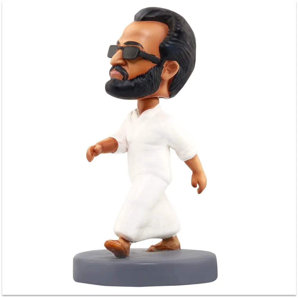 Superstar Rajinikanth Petta Action Figure Bobblehead