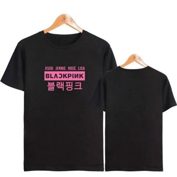 T Shirt Blackpink Coréen