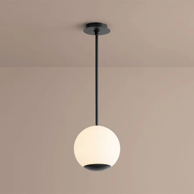 Terra 10" Opal Pendant - Black