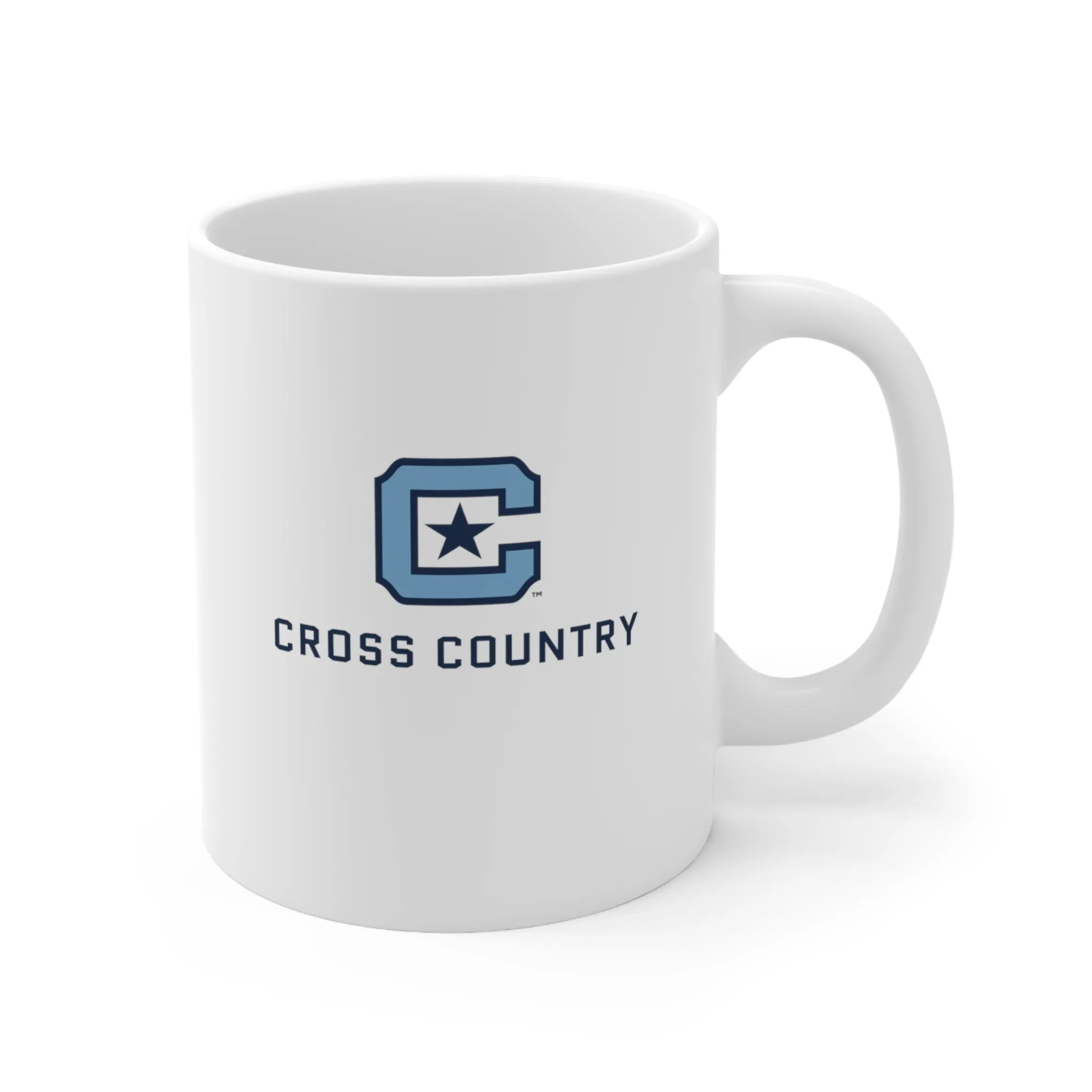 The Citadel Block C Logo, Sports Cross Country, Ceramic Mug 11oz