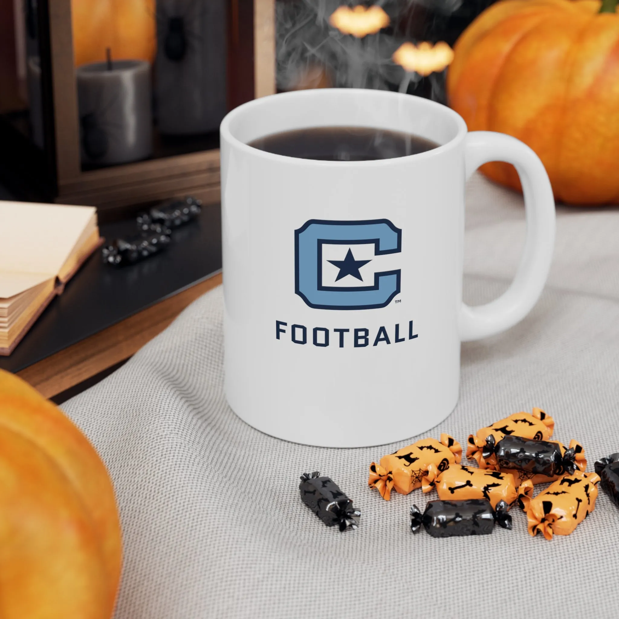 The Citadel Block C Logo, Sports Football, Ceramic Mug 11oz