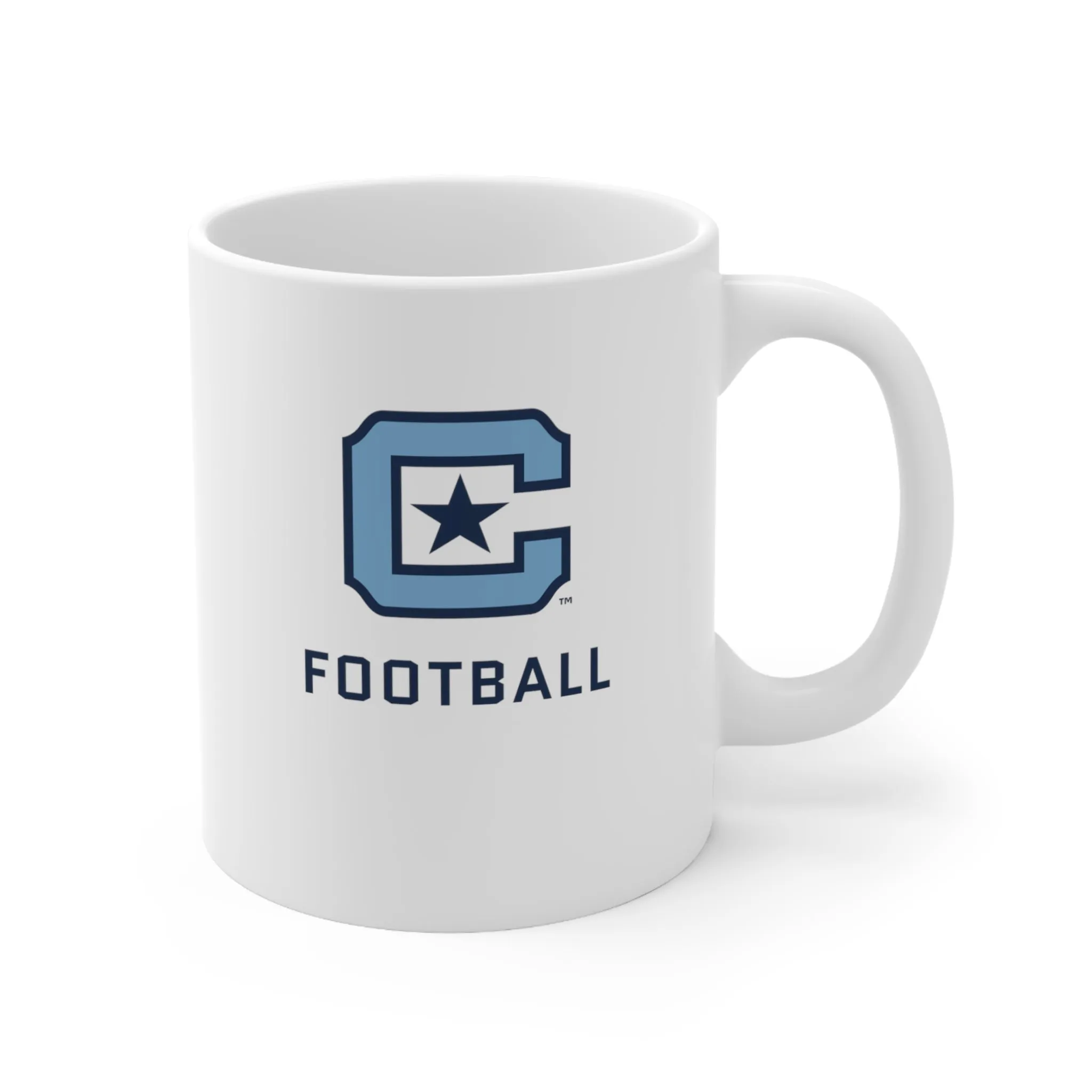 The Citadel Block C Logo, Sports Football, Ceramic Mug 11oz