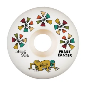 The Heated Wheel - Phasecaster Calyx 56MM 99A Skateboard Wheels