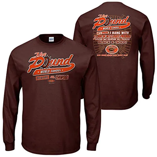 The Pound Brown Shirt  |  Cleveland Pro Football Apparel