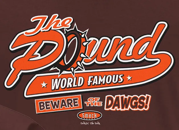 The Pound Brown Shirt  |  Cleveland Pro Football Apparel