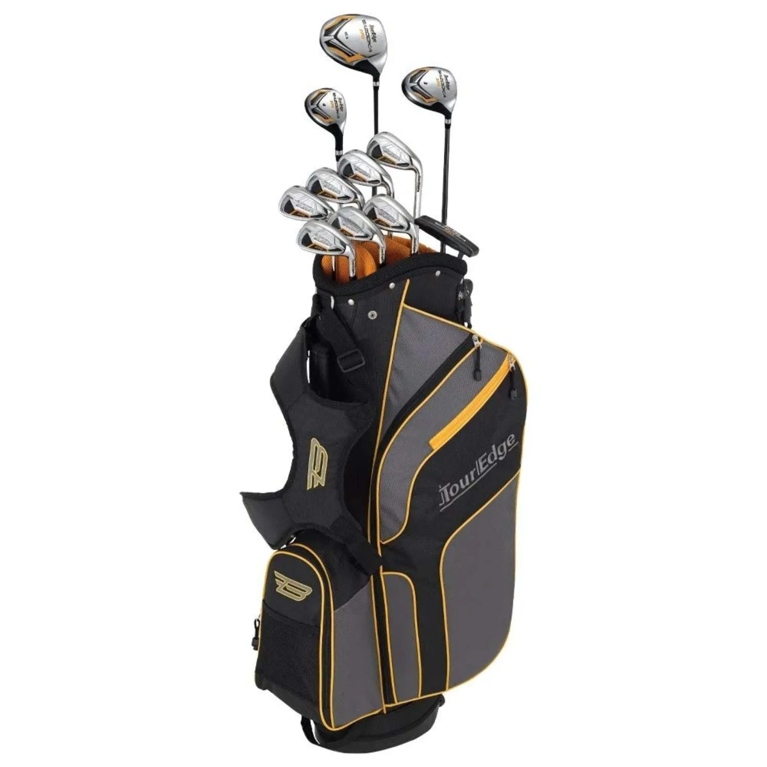 Tour Edge 2020 Mens Bazooka 270 Full Golf Set Blk Grey Yel