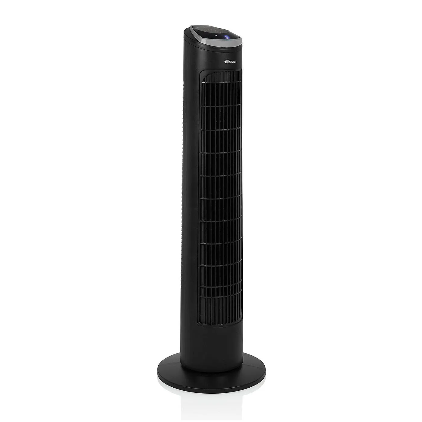 Tower Fan Air Cooling Black 30" Oscillation 3 Speed Timer Remote Control 40W