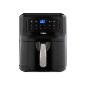 Tower T17089 Vortx 5l Digital Air Fryer, 33cm Wide - Black