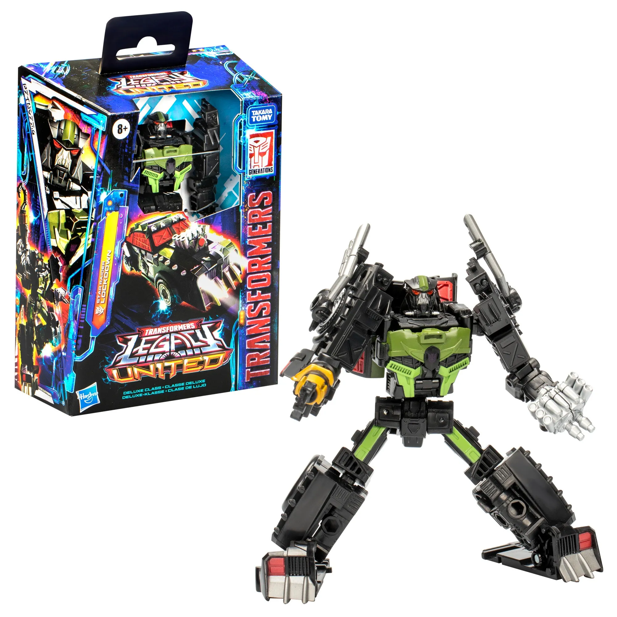 Transformers Legacy United Deluxe Class Star Raider Lockdown