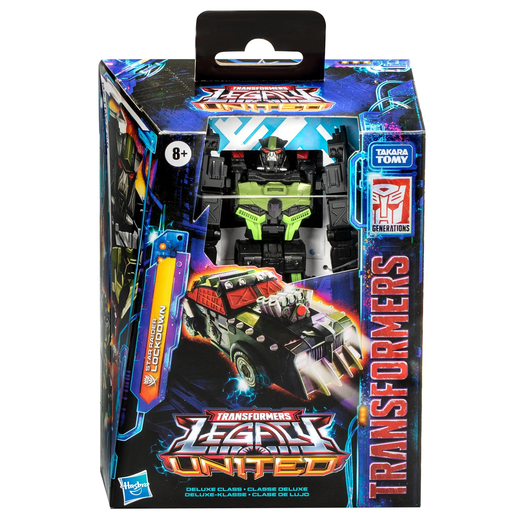 Transformers Legacy United Deluxe Class Star Raider Lockdown