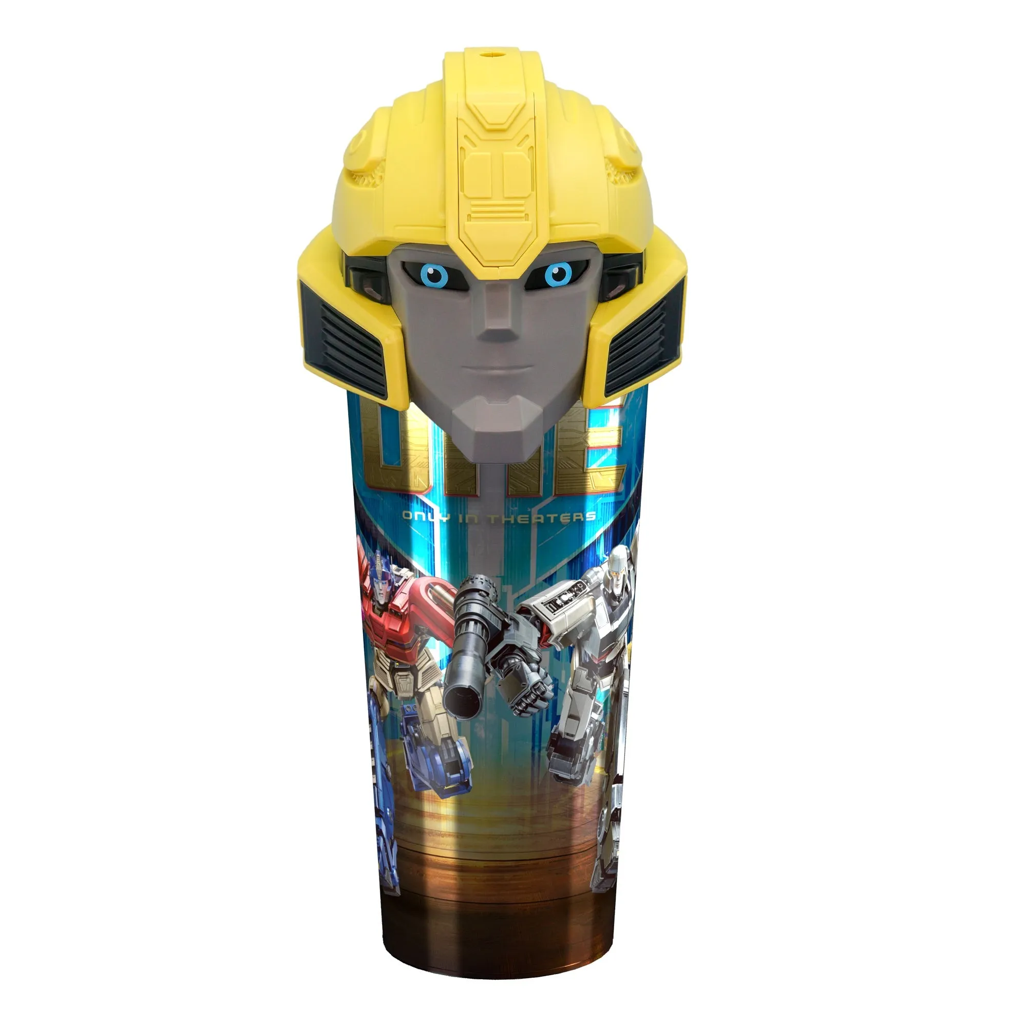 Transformers One: 44 oz. Foil Cup & Bumblebee Helmet Lid Set - Limited Edition Exclusive