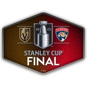 Vegas Golden Knights vs Florida Panthers Dueling 2023 Stanley Cup Final Pin