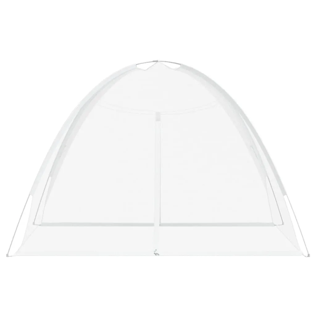 vidaXL Mosquito Net Mongolia with Doors 220 Mesh White 200x180x135 cm