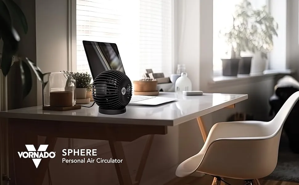 Vornado SPHERE Small Desktop Globe Fan