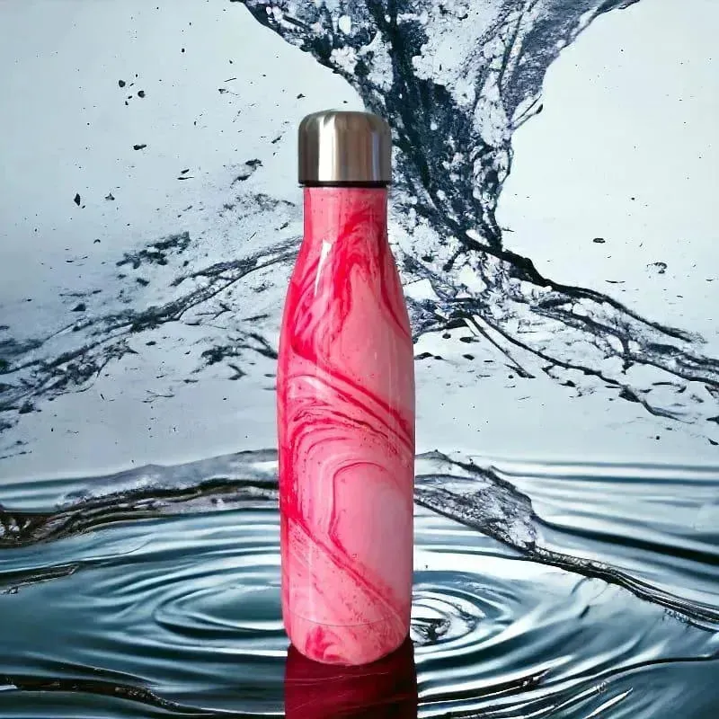 Wave Cola Metal Water Bottle (500 ml)