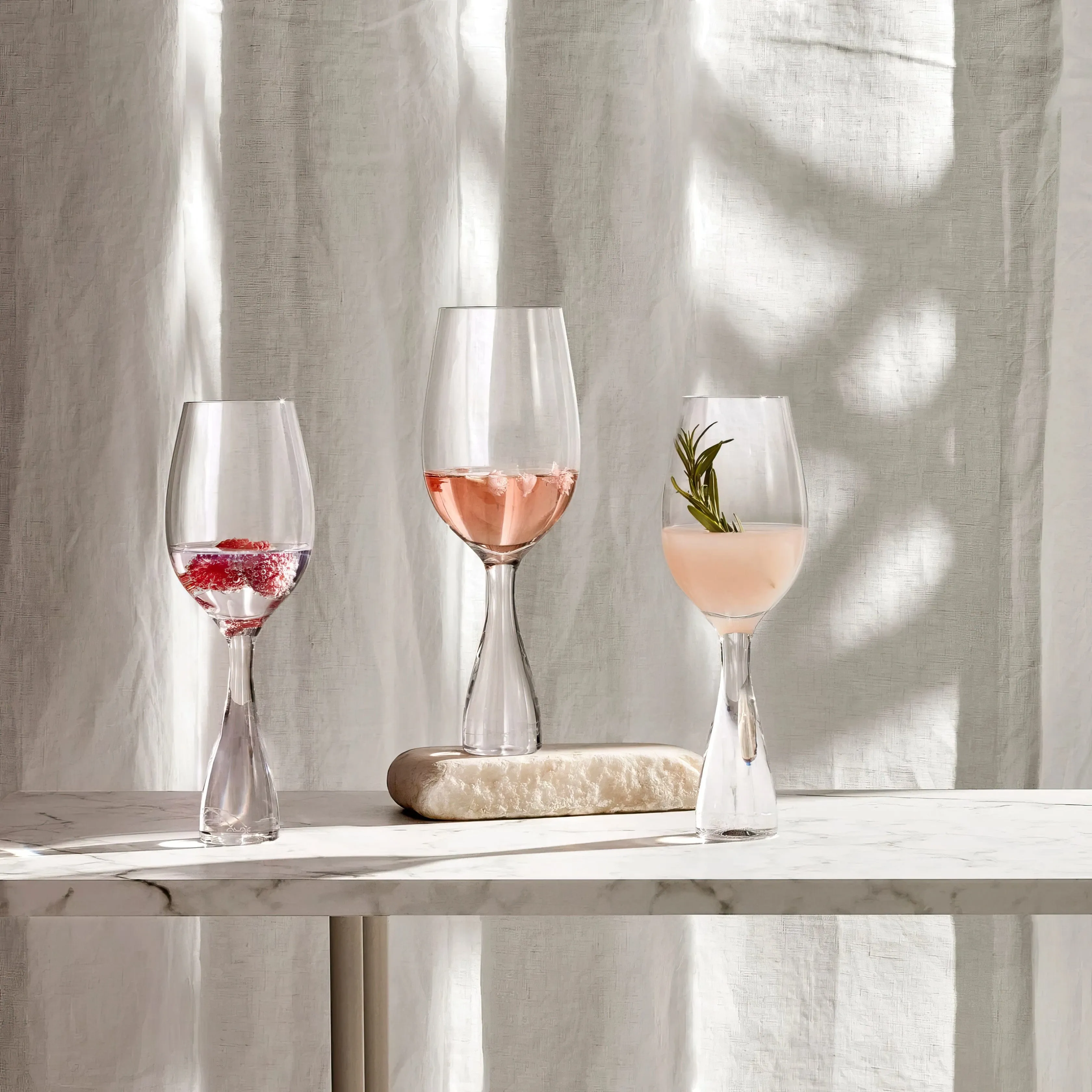 Wine Party White Wine Glasses - Set of 2