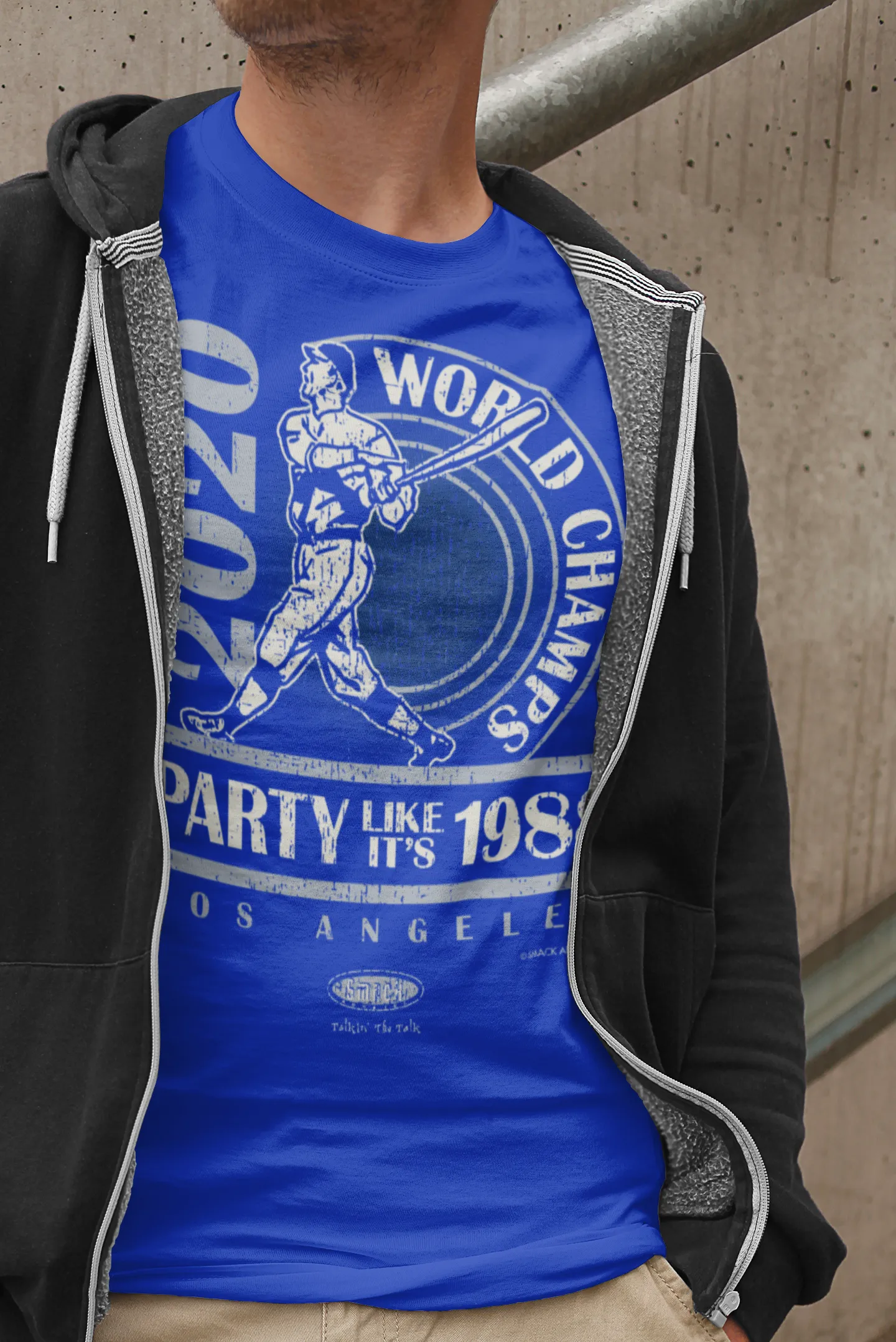 World Champs Party Like It's 1988 Shirt | Los Angeles Pro Baseball Apparel | Shop Unlicensed Los Angeles Gear