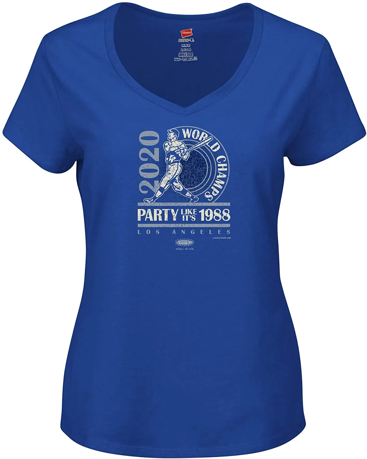 World Champs Party Like It's 1988 Shirt | Los Angeles Pro Baseball Apparel | Shop Unlicensed Los Angeles Gear