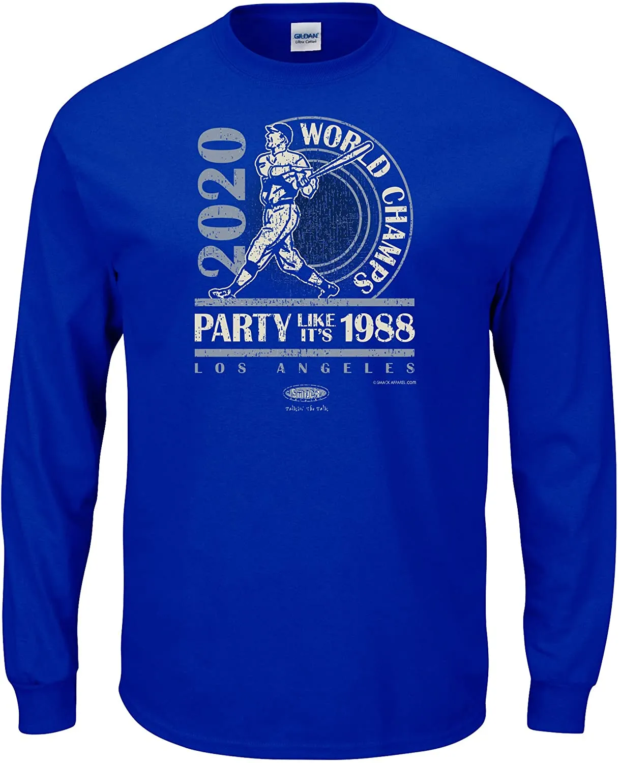 World Champs Party Like It's 1988 Shirt | Los Angeles Pro Baseball Apparel | Shop Unlicensed Los Angeles Gear