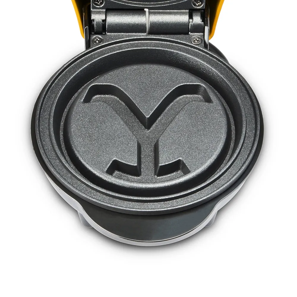 Yellowstone 4" Mini Waffle Maker