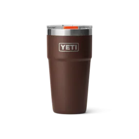 YETI Rambler 20 OZ (591ml) Stackable Cup With Magslider Lid - Wetlands Brown