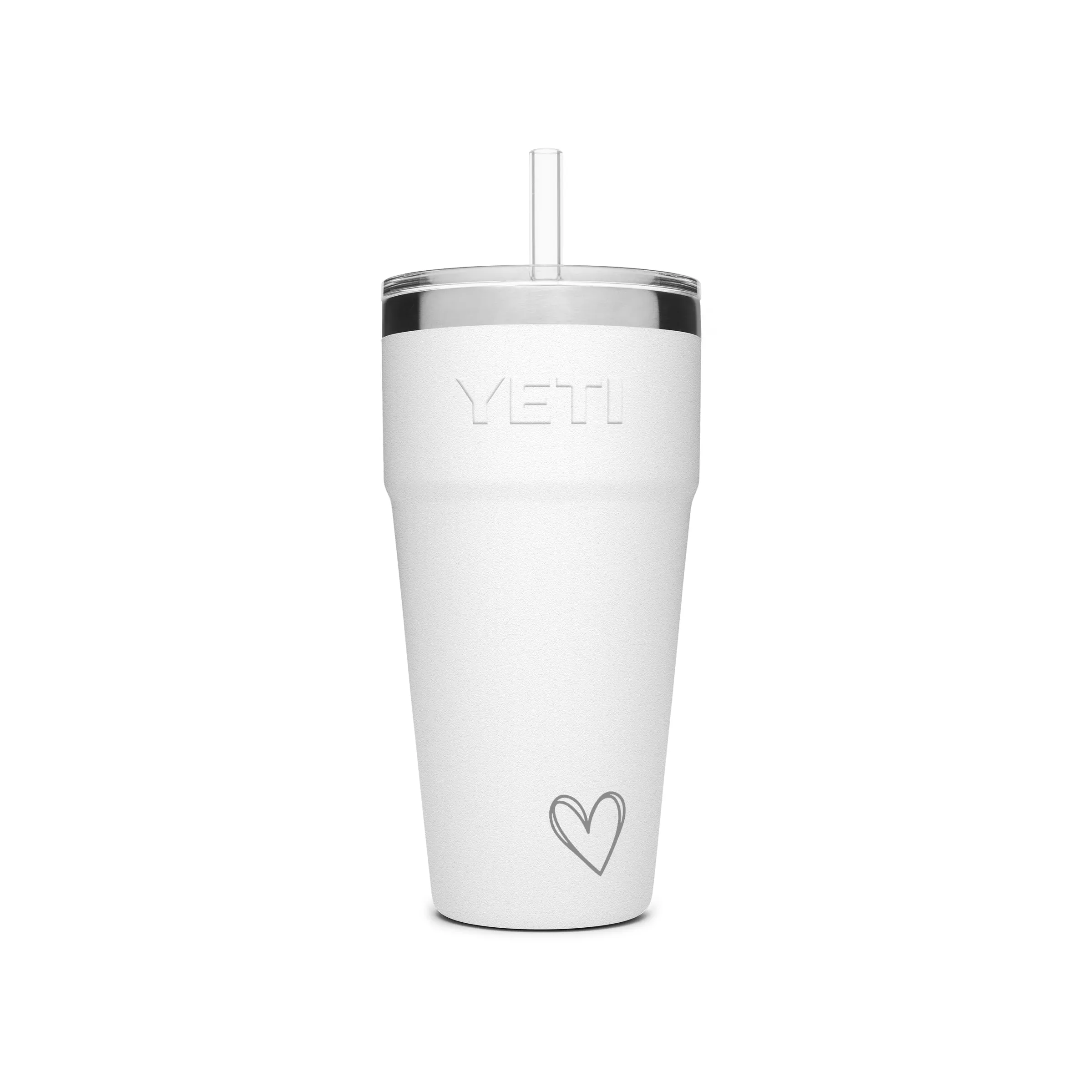 YETI Rambler Stackable Cup with straw lid 769 ml (26 oz) - HAPPY Collection