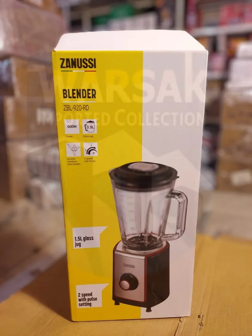 Zanussi ZBL-920RD Food Blender 600W